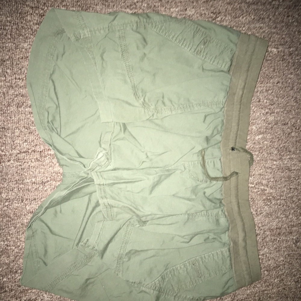 Green shorts